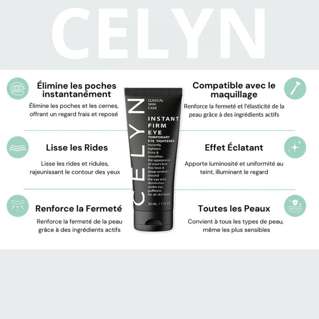 CRÈME ANTI CERNES ET RIDES INSTANTANÉE